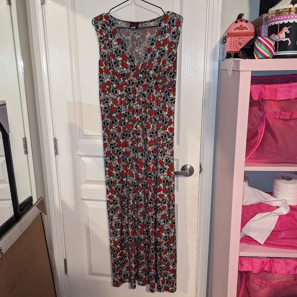Folter Sugar Skull Day of the Dead Goth Punk Alt Dress